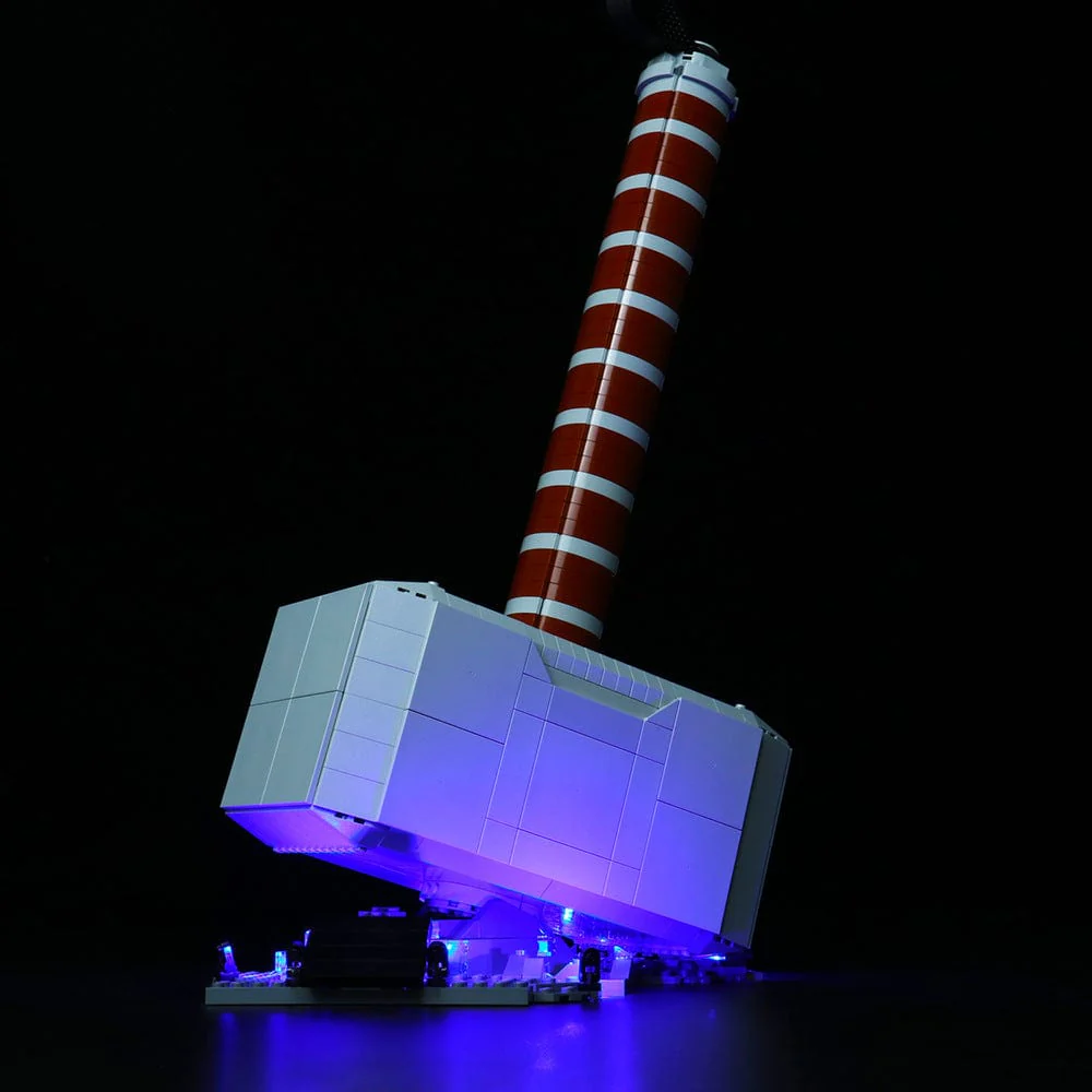 Light Kit for Thor's hammer #76209