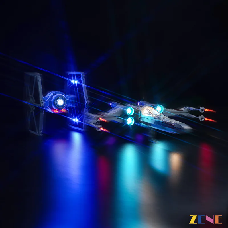 Light Kit for TIE Fighter & X-Wing Mash-up #75393 - Image 2