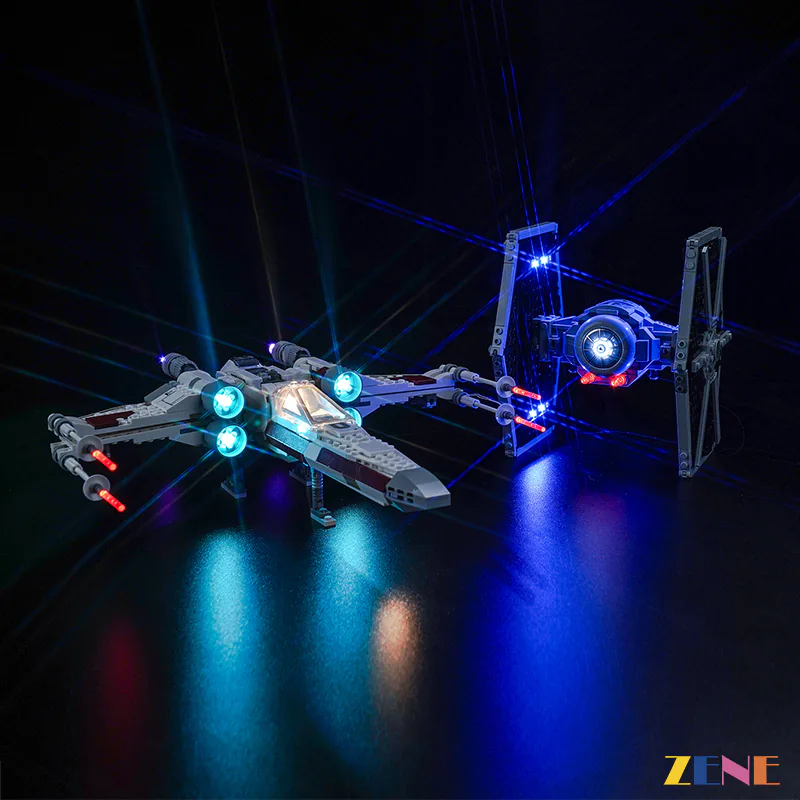 Light Kit for TIE Fighter & X-Wing Mash-up #75393 - Image 3