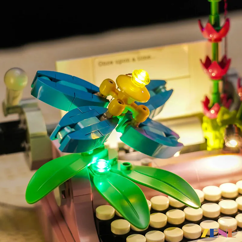 Light Kit for Typewriter with Flowers #31169 - Image 6