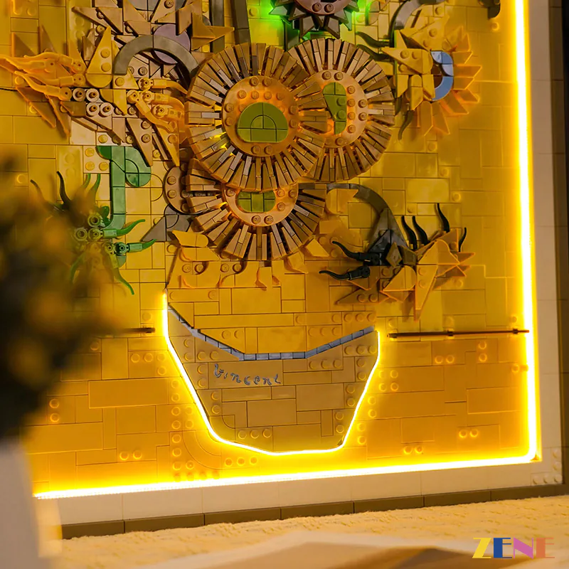 Light Kit for Vincent van Gogh Sunflowers Art #31215 - Image 2