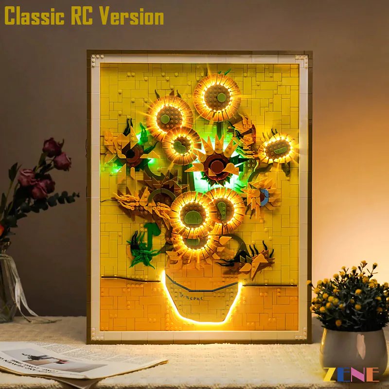 Light Kit for Vincent van Gogh Sunflowers Art #31215 - Image 3