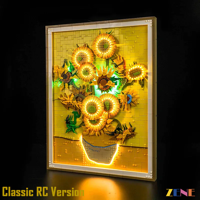 Light Kit for Vincent van Gogh Sunflowers Art #31215 - Image 4