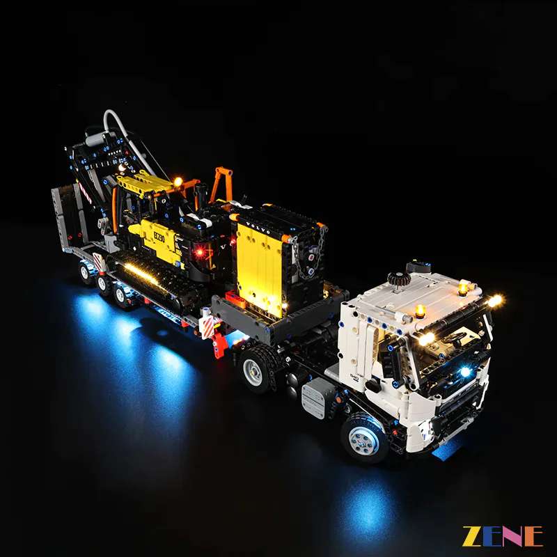 Light Kit for Volvo FMX Truck & EC230 Electric Excavator #42175 - Image 2