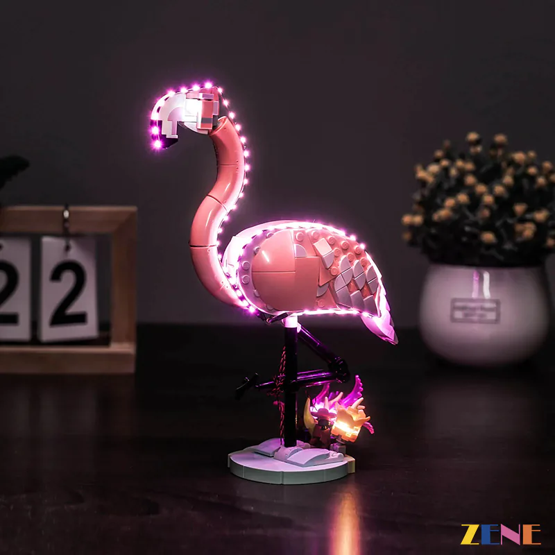 Light Kit for Wild Animals: Pink Flamingo #31170