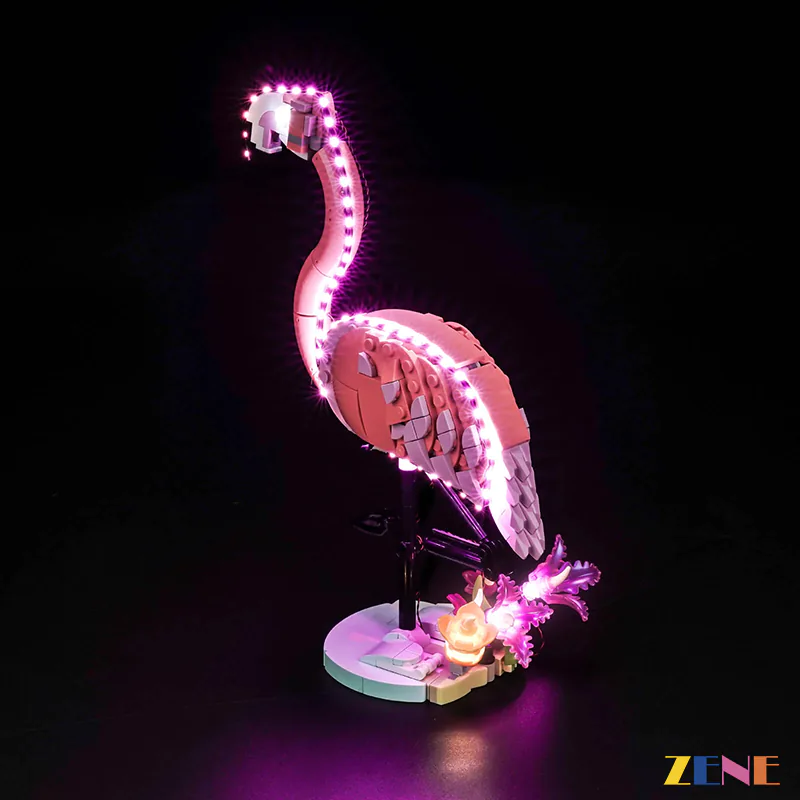 Light Kit for Wild Animals: Pink Flamingo #31170 - Image 6