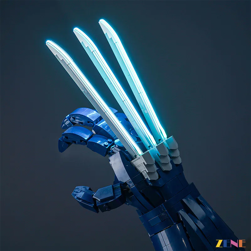 Light Kit for Wolverine's Adamantium Claws #76250