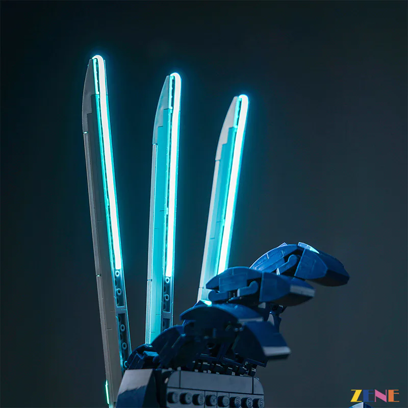 Light Kit for Wolverine's Adamantium Claws #76250 - Image 3