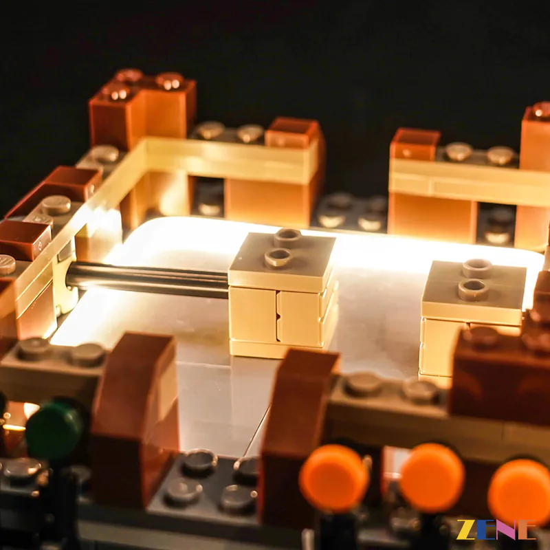 Light Kit for Woodland Mansion Fighting Ring #21272 - Image 3