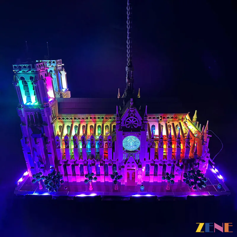 Light Kit for Notre Dame de Paris #21061 Multi Color - Image 3