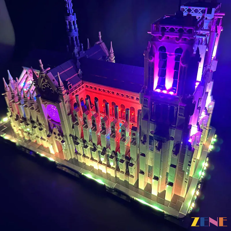 Light Kit for Notre Dame de Paris #21061 Multi Color - Image 4
