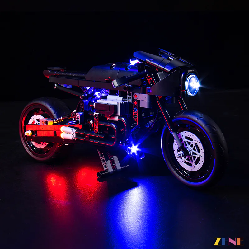 Light Kit for THE BATMAN – BATCYCLE #42155