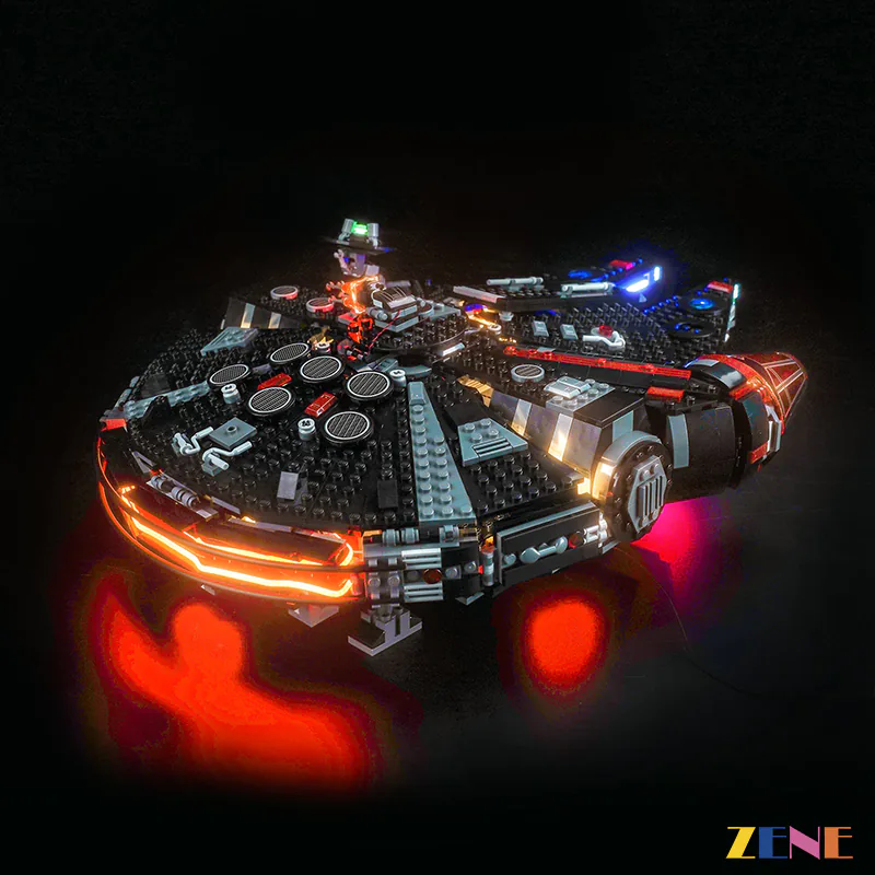 Light Kit for The Dark Falcon 75389 Star Wars