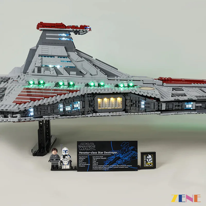 Light Kit for Venator Class Republic Attack Cruiser #75367 (Ver.2) - Image 7