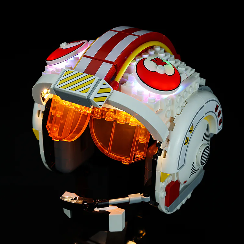 Light Kit for Luke Skywalker (Red Five) Helmet #75327 - Image 3
