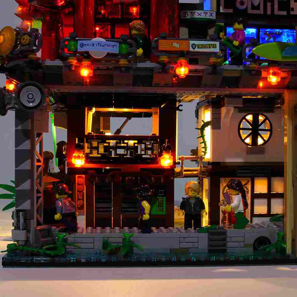 Light Kit for Ninja City #70620 - Image 4