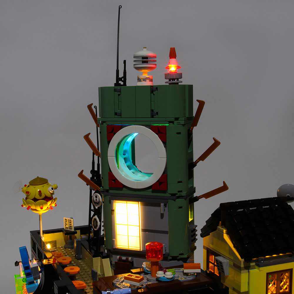 Light Kit for Ninja City #70620 - Image 6