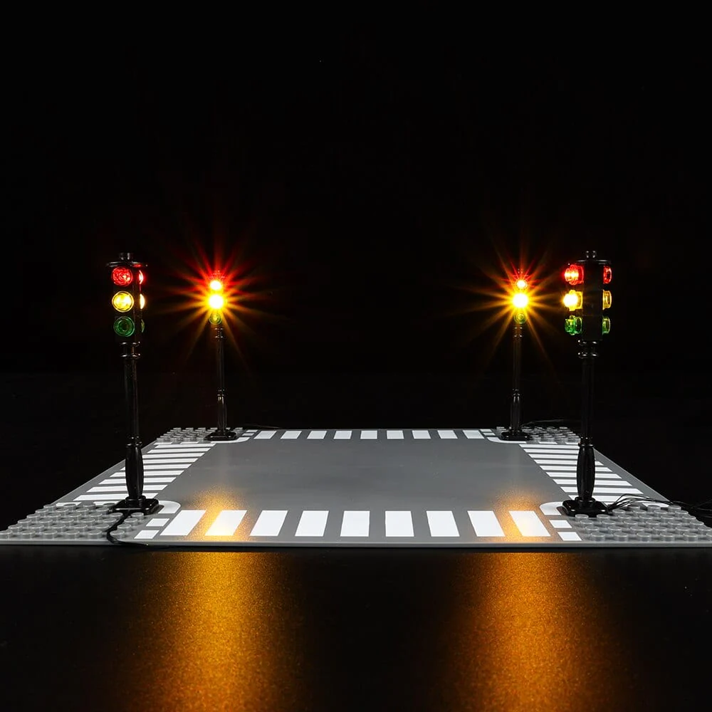 Light Kit for MOC Accessory 1 Pcs Street Traffic Signal LED Light - Image 3