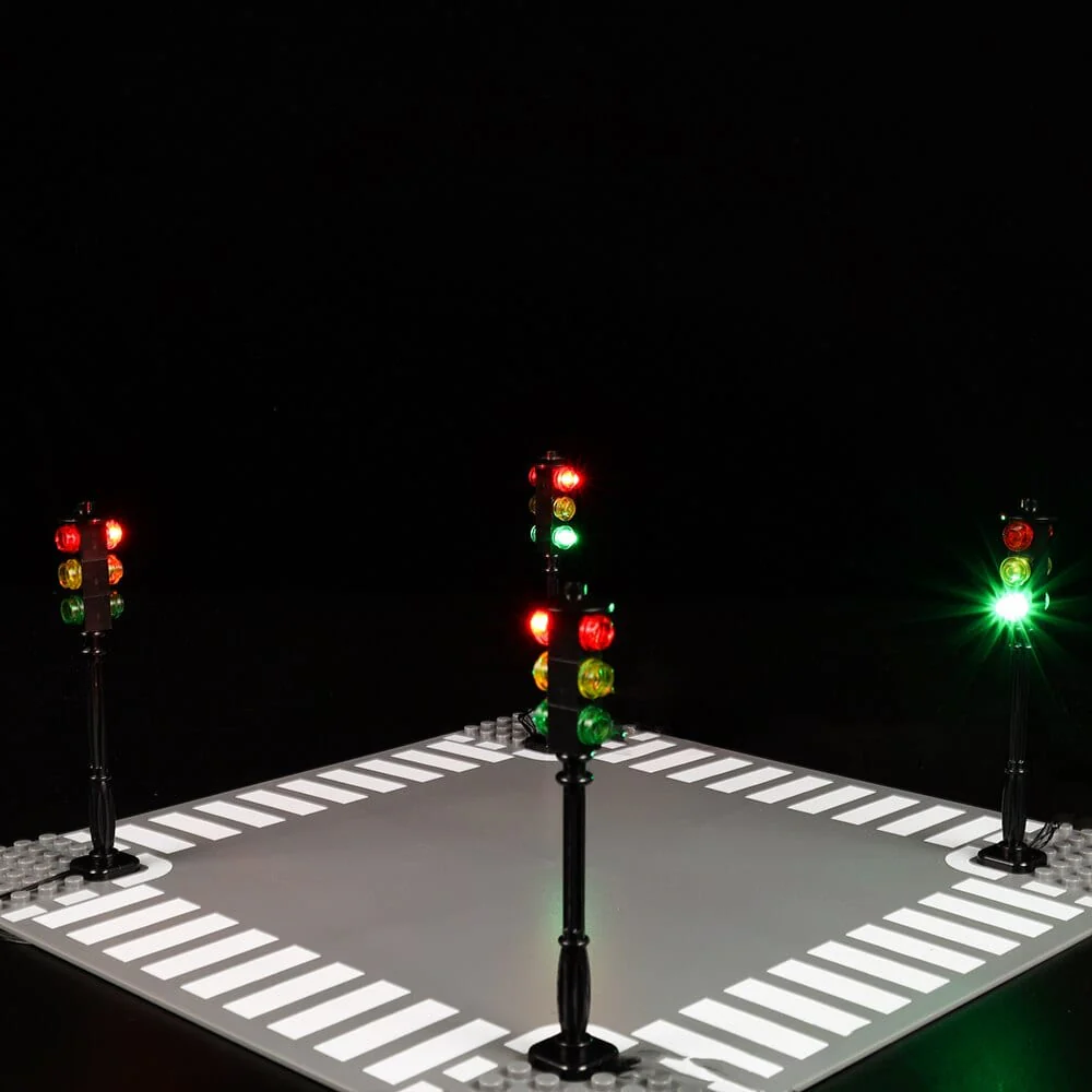 Light Kit for MOC Accessory 1 Pcs Street Traffic Signal LED Light - Image 4