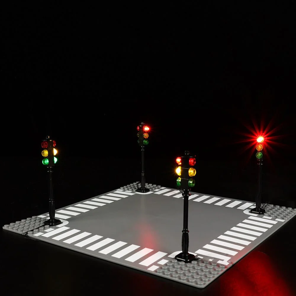 Light Kit for MOC Accessory 1 Pcs Street Traffic Signal LED Light - Image 6