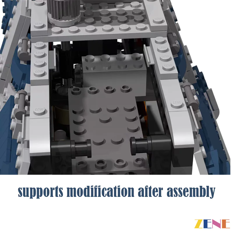 Motorized Kit for Battle of Felucia Separatist MTT #75435 - Power Functions - Image 2