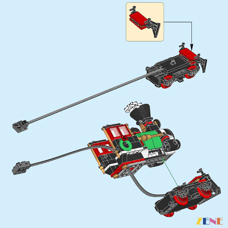 Power Functions Kit for Holiday Express Train #10361 - Image 3