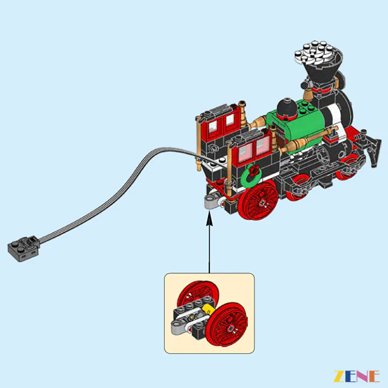 Power Functions Kit for Holiday Express Train #10361 - Image 5