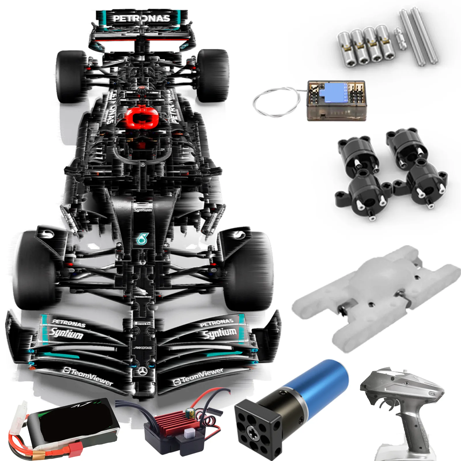 Power Functions Kit for Mercedes AMG F1 W14 #42171 (High Performance RC) - Image 2