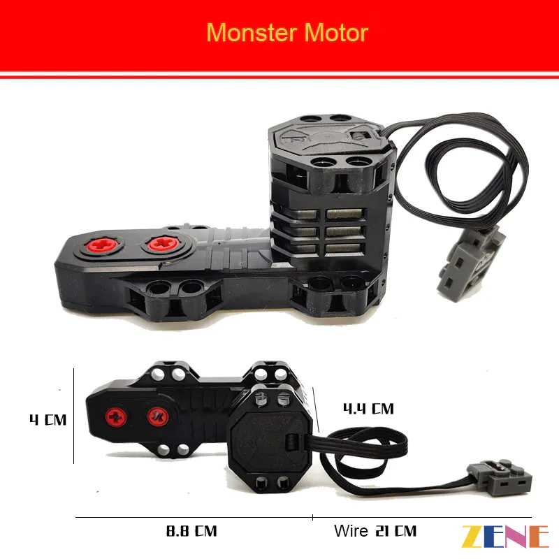 Power Functions Kit for Nissan Skyline GT-R (R34) Car #42210 - Image 5