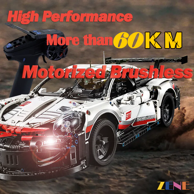 Power Functions Kit for Porsche 911 RSR #42096 (High Performance Brushless Motorized RC)