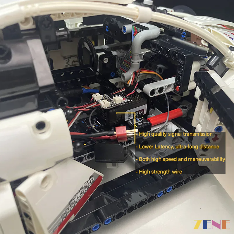 Power Functions Kit for Porsche 911 RSR #42096 (High Performance Brushless Motorized RC) - Image 2