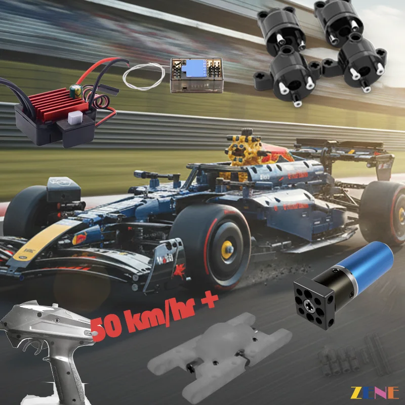 Power Functions Kit for Red Bull Racing RB20 F1 Car #42206 (High Performance RC) - Image 2