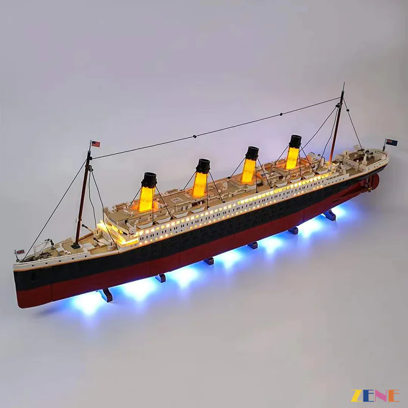 Light Kit for Titanic Ship #10294 (Ice Blue Ver.) - Image 3