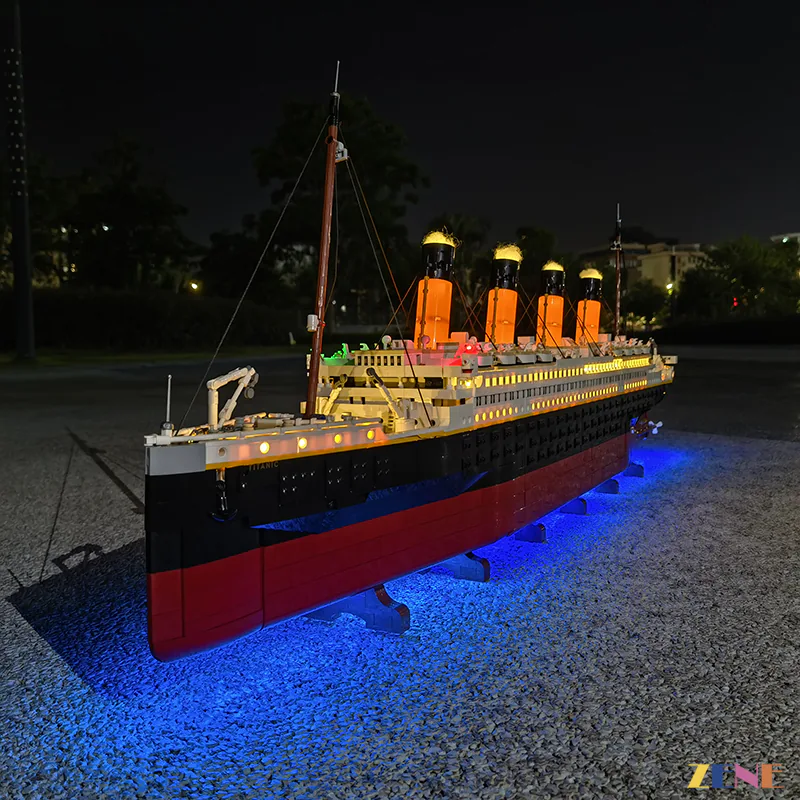 Light Kit for Titanic Ship #10294 (Ice Blue Ver.) - Image 4