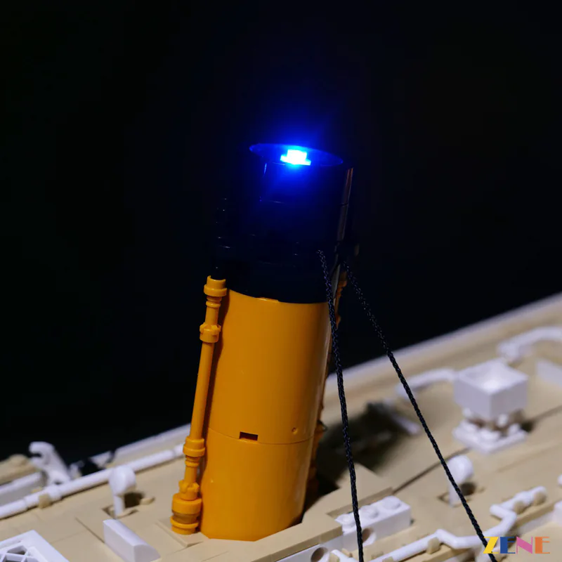 Light Kit for Titanic Ship #10294 (Ice Blue Ver.) - Image 5